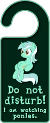 Size: 1566x3828 | Tagged: safe, artist:thorinair, derpibooru import, lyra heartstrings, pony, unicorn, door knob hanger, female, image, mare, meme, png, simple background, sitting, sitting lyra, transparent background