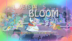 Size: 1280x720 | Tagged: safe, artist:aviators, artist:bronysinc, artist:hmage, artist:yelling at cats, derpibooru import, 2012, absurd file size, animated, brony music, image, link in description, love is in bloom, music, nostalgia, remix, sound, sound only, webm, youtube link, youtube video