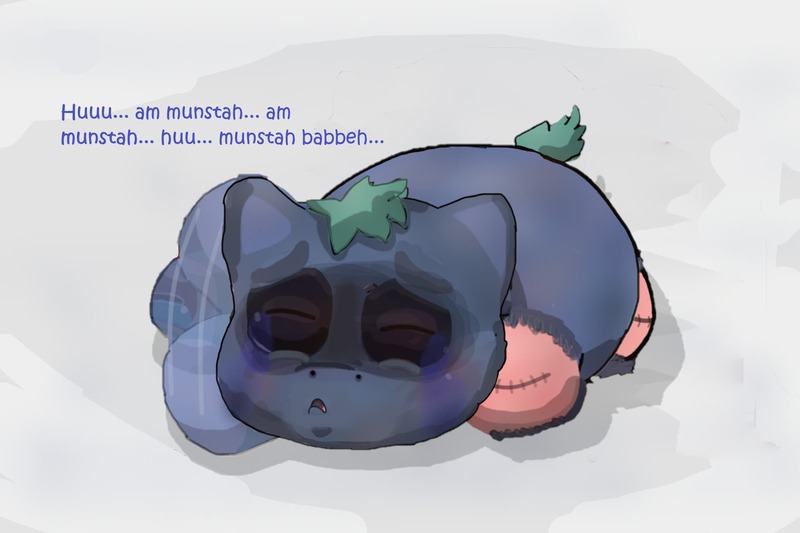 Size: 1920x1280 | Tagged: safe, artist:othercoraline, fluffy pony, pony, amputee, crying, foal, image, jpeg, lil champ