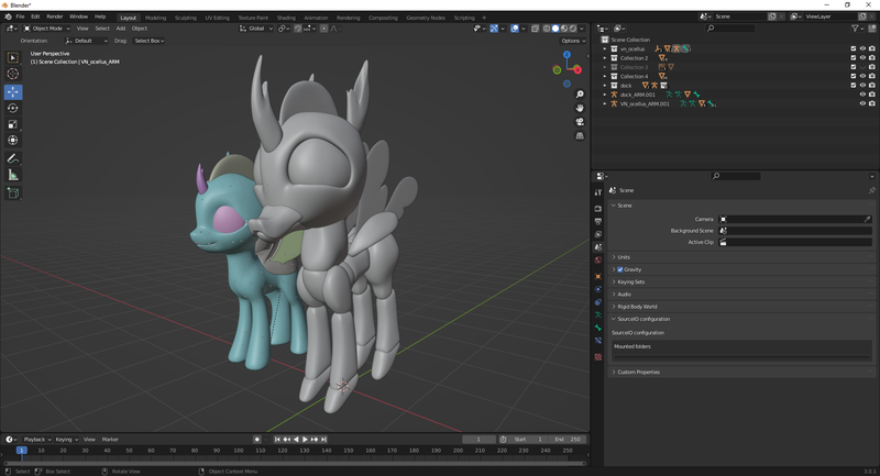 Size: 1920x1040 | Tagged: safe, anonymous artist, derpibooru import, ocellus, changedling, changeling, 3d, accurate, anonfiles, blender, craft, download, download at source, downloadable, free art, image, model, png, reference sheet, sculpture, updated