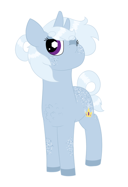 Size: 1449x2115 | Tagged: safe, artist:queenderpyturtle, derpibooru import, oc, oc:icy winter, bicorn, pony, female, filly, foal, horn, image, jpeg, multiple horns, simple background, solo, white background