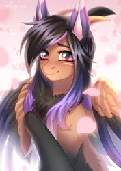 Size: 2480x3507 | Tagged: safe, artist:fenwaru, derpibooru import, oc, unofficial characters only, pegasus, pony, image, jpeg, solo