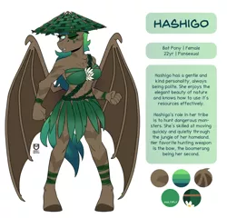 Size: 1756x1684 | Tagged: safe, artist:redxbacon, derpibooru import, oc, oc:hashigo, anthro, bat pony, image, markings, png, reference sheet, solo, tribal