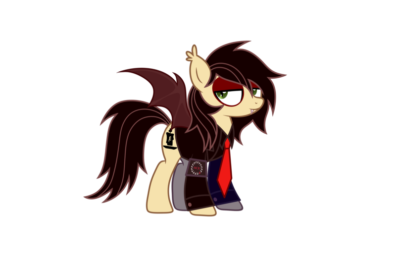 Size: 4134x2756 | Tagged: safe, artist:mxmx fw, derpibooru import, ponified, bat pony, pony, bat wings, candle, clothes, ear fluff, emo, fangs, gerard way, green eyes, image, long hair, makeup, male, my chemical romance, png, simple background, solo, suit, three cheers for sweet revenge, vector, white background, wings