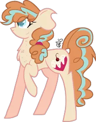 Size: 780x985 | Tagged: safe, artist:gallantserver, derpibooru import, oc, oc:custard cream, pony, unicorn, female, image, magical lesbian spawn, mare, offspring, parent:princess flurry heart, parent:pumpkin cake, parents:pumpkin heart, png, simple background, solo, transparent background