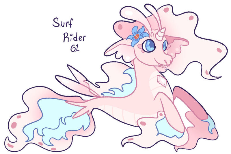 Size: 1024x681 | Tagged: safe, artist:goatpaste, derpibooru import, oc, pony, seapony (g4), siren, unicorn, blue eyes, dorsal fin, female, fins, fish tail, flower, flower in hair, flowing mane, flowing tail, horn, image, jpeg, mare, pink mane, seaponified, simple background, smiling, solo, species swap, tail, white background