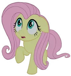 Size: 1280x1373 | Tagged: safe, artist:benpictures1, derpibooru import, fluttershy, pegasus, pony, my little pony: the movie, concerned, cute, female, floppy ears, image, inkscape, mare, png, raised hoof, shyabetes, simple background, solo, transparent background, vector