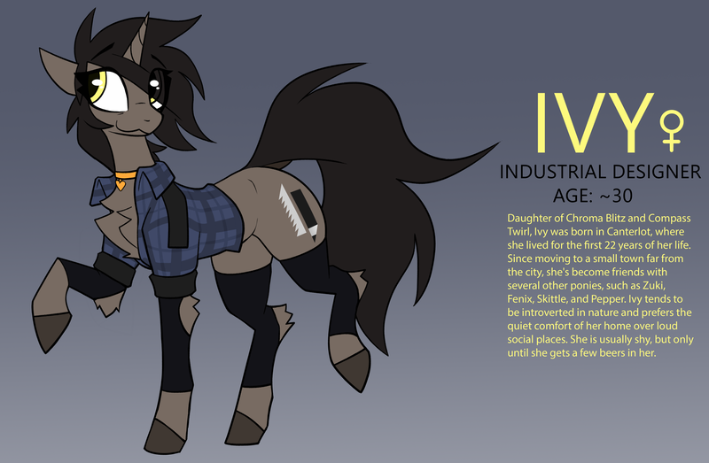 Size: 4737x3095 | Tagged: safe, artist:fenixdust, derpibooru import, oc, oc:ivy, pony, unicorn, chest fluff, clothes, female, image, jewelry, mare, necklace, png, reference sheet, socks, stockings, thigh highs