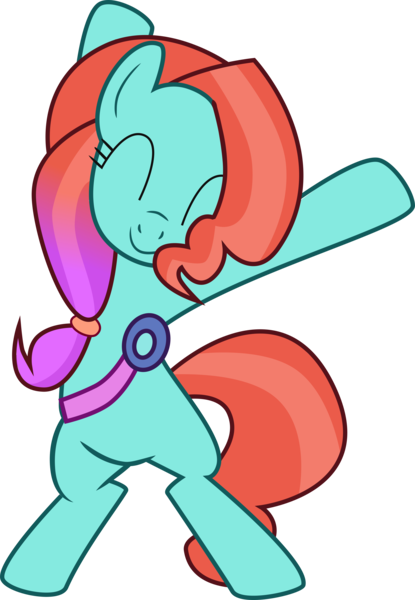 Size: 5817x8414 | Tagged: safe, artist:shootingstarsentry, derpibooru import, pony, absurd resolution, g4, g5, g5 to g4, generation leap, image, jazz (g5), png, simple background, solo, transparent background, vector