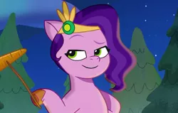 Size: 742x471 | Tagged: safe, derpibooru import, screencap, pipp petals, my little pony: tell your tale, spoiler:g5, spoiler:my little pony: tell your tale, spoiler:tyts01e10, carrot, food, g5, image, jpeg, solo, sunny-day dinners