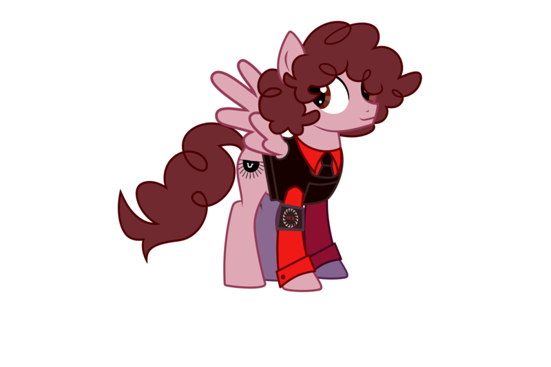 Size: 4134x2756 | Tagged: safe, artist:mxmx fw, derpibooru import, ponified, pegasus, pony, clothes, curly hair, curly tail, emo, image, male, my chemical romance, png, ray toro, simple background, solo, suit, tail, three cheers for sweet revenge, transparent background, vector, wings
