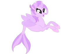 Size: 1024x768 | Tagged: safe, artist:jon080, derpibooru import, oc, unofficial characters only, pony, seapony (g4), base used, dorsal fin, female, fin wings, fins, fish tail, flowing tail, image, mare, open mouth, png, purple mane, simple background, solo, tail, transparent background, wings
