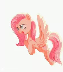 Size: 1059x1200 | Tagged: safe, artist:starfallmoonlight, derpibooru import, fluttershy, pegasus, pony, female, flying, image, mare, png, solo