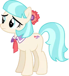 Size: 2334x2569 | Tagged: safe, artist:skie-vinyl, derpibooru import, coco pommel, earth pony, pony, .svg available, female, high res, image, mare, png, simple background, solo, transparent background, vector