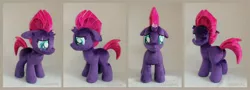 Size: 6488x2344 | Tagged: safe, artist:calusariac, derpibooru import, fizzlepop berrytwist, tempest shadow, pony, image, irl, jpeg, photo, plushie, sad, solo