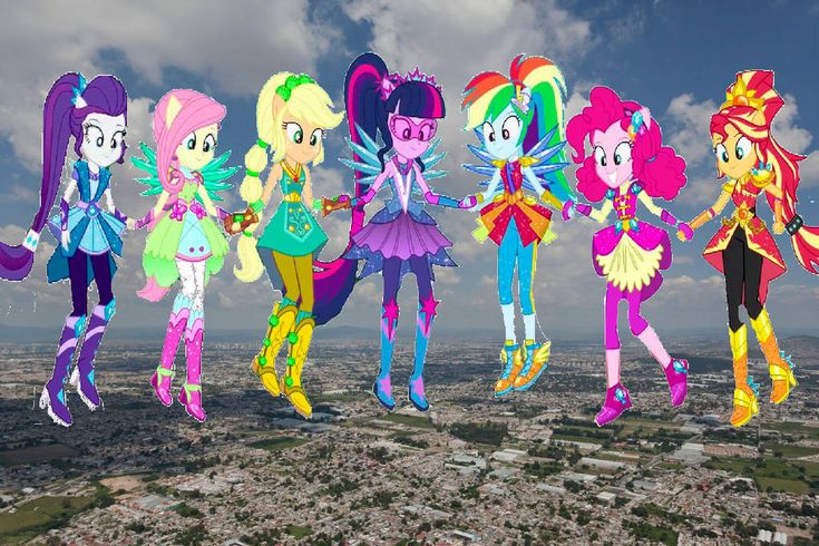 Size: 735x490 | Tagged: safe, applejack, fluttershy, pinkie pie, rainbow dash, rarity, sci-twi, sunset shimmer, twilight sparkle, equestria girls, boots, cowboy boots, crystal guardian, high heel boots, humane five, humane seven, humane six, image, jpeg, shoes, solo