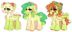 Size: 1280x572 | Tagged: safe, artist:sirok9999, derpibooru import, oc, unofficial characters only, frog, pegasus, pony, base used, cute, eye clipping through hair, female, floppy ears, hat, image, mare, pegasus oc, png, simple background, smiling, transparent background, unshorn fetlocks, wings