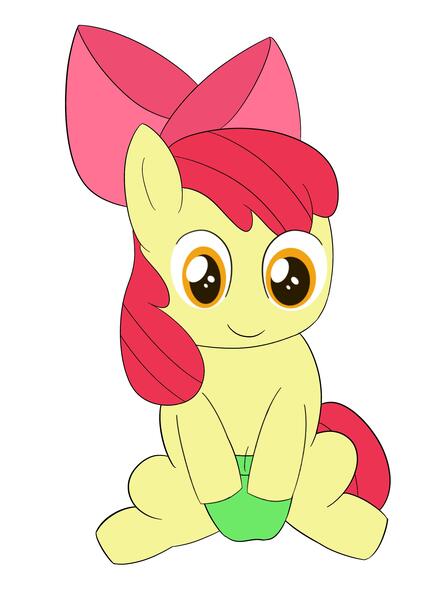 Size: 2037x2745 | Tagged: safe, artist:toryu137, derpibooru import, apple bloom, earth pony, pony, apple, female, filly, foal, food, image, jpeg, simple background, solo, white background