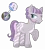 Size: 3105x3419 | Tagged: safe, artist:starshade, artist:vernorexia, derpibooru import, fleur-de-lis, maud pie, oc, earth pony, pony, bangs, base used, beard, commission, ear piercing, earring, facial hair, fusion, gem, gradient eyes, gradient hooves, gradient legs, gray coat, image, jewelry, magical lesbian spawn, male, markings, multicolored eyes, multicolored mane, offspring, piercing, pink mane, png, purple mane, short mane, stallion, straight mane