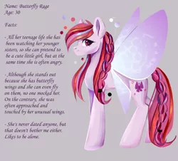 Size: 3300x2980 | Tagged: safe, artist:ske, derpibooru import, oc, butterfly, hybrid, insect, original species, pony, image, png, reference, solo