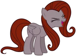 Size: 440x322 | Tagged: safe, artist:unimportantusername, derpibooru import, editor:flynnmlp, oc, oc:funny jo, unofficial characters only, pegasus, pony, sonic rainboom (episode), .svg available, derpibooru exclusive, eyes closed, female, folded wings, full body, hooves, image, mare, meme origin, open mouth, open smile, pegasus oc, png, recolor, simple background, smiling, solo, standing, tail, trace, transparent background, vector, wings, yay