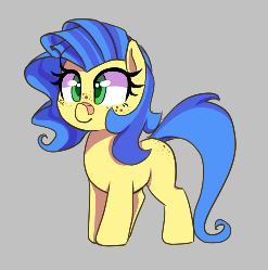 Size: 247x249 | Tagged: artist needed, safe, artist:thebatfang, derpibooru import, oc, oc:milky way, unofficial characters only, earth pony, pony, aggie.io, bandaid, bandaid on nose, butt freckles, earth pony oc, female, filly, foal, freckles, gray background, grayscale, image, lowres, mare, monochrome, png, simple background, smiling, solo, younger