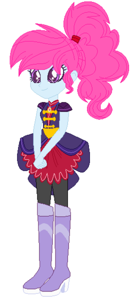 Size: 268x614 | Tagged: safe, artist:bezziie, derpibooru import, oc, equestria girls, boots, clothes, clothes swap, crystal guardian, high heel boots, image, png, shoes, solo