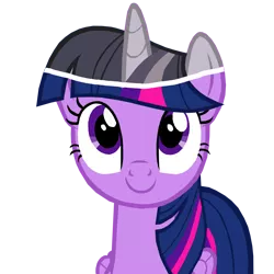 Size: 1280x1280 | Tagged: safe, artist:benpictures1, artist:wardex101, derpibooru import, edit, twilight sparkle, twilight sparkle (alicorn), alicorn, pony, power ponies (episode), c:, cute, discorded, discorded twilight, female, image, inkscape, mare, png, simple background, smiling, solo, transparent background, twiabetes, vector