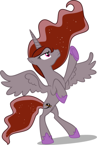 Size: 656x985 | Tagged: safe, artist:kopachris, derpibooru import, edit, editor:fauli1221, vector edit, oc, oc:funny jo, unofficial characters only, alicorn, pony, .svg available, alicorn oc, alicorn wings, cutie mark, derpibooru exclusive, female, female oc, flowing mane, frown, heterochromia, hoof shoes, horn, image, lidded eyes, mare, png, raised hoof, recolor, simple background, solo, sparkles, spread wings, transparent background, vector, wings