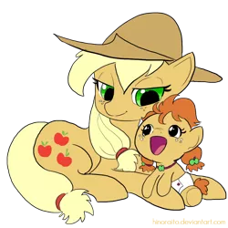 Size: 1000x1000 | Tagged: safe, artist:hinoraito, derpibooru import, applejack, earth pony, pony, female, foal, image, mare, png, simple background, transparent background