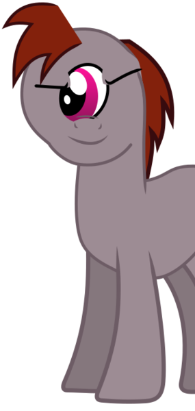 Size: 326x686 | Tagged: safe, artist:flynnmlp, derpibooru import, screencap, cyclops pony, oc, oc:funny jo, unofficial characters only, cyclops, earth pony, pony, season 1, the best night ever, .svg available, animation error, derpibooru exclusive, donny swineclop, earth pony oc, image, png, recolor, simple background, solo, trace, transparent background, vector, wat