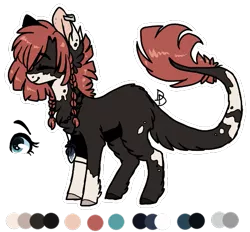 Size: 509x472 | Tagged: safe, artist:tay-niko-yanuciq, derpibooru import, oc, unofficial characters only, earth pony, pony, chest fluff, ear piercing, earring, earth pony oc, eyes closed, female, image, jewelry, mare, piercing, png, simple background, smiling, solo, transparent background