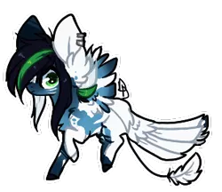 Size: 303x262 | Tagged: safe, artist:tay-niko-yanuciq, derpibooru import, oc, unofficial characters only, pegasus, pony, colored hooves, ear fluff, female, image, mare, pegasus oc, png, raised hoof, simple background, solo, transparent background, wings