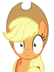 Size: 1280x1692 | Tagged: safe, artist:benpictures1, derpibooru import, applejack, every little thing she does, adoracreepy, applejack's hat, blank stare, clothes, cowboy hat, creepy, cute, fiducia compellia, hat, hypnosis, hypnotized, image, inkscape, jackabetes, looking at you, png, shrunken pupils, simple background, solo, thousand yard stare, transparent background, vector