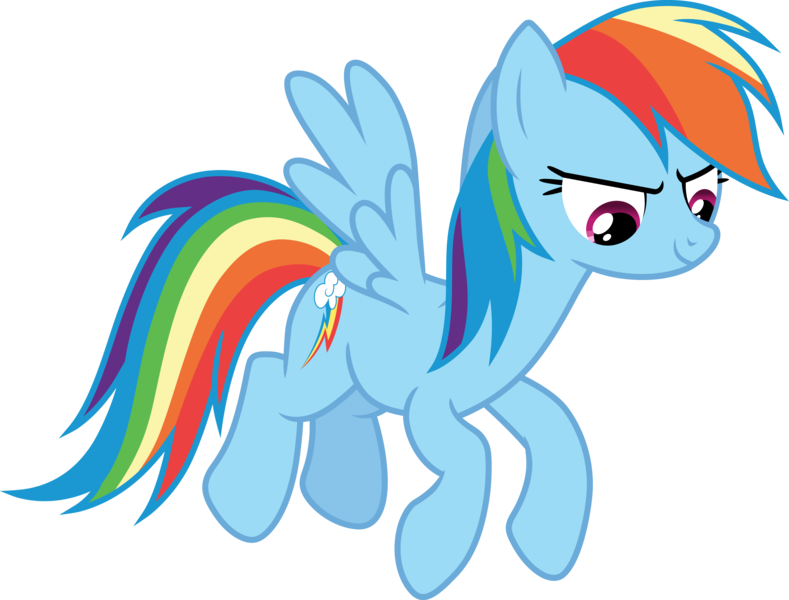 Size: 3944x3000 | Tagged: safe, artist:cloudyglow, artist:yanoda, derpibooru import, rainbow dash, pegasus, pony, bats!, .ai available, female, flying, high res, image, mare, png, simple background, solo, transparent background, vector