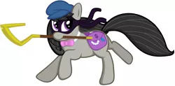 Size: 1109x546 | Tagged: safe, artist:giantsquidie, derpibooru import, octavia melody, earth pony, pony, 2012, female, image, mare, png, simple background, sly cooper, white background