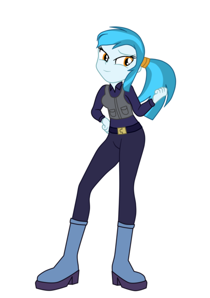 Size: 1930x2738 | Tagged: safe, artist:gmaplay, derpibooru import, guardian angel (character), equestria girls, equestria girls-ified, image, png, police, police officer, solo