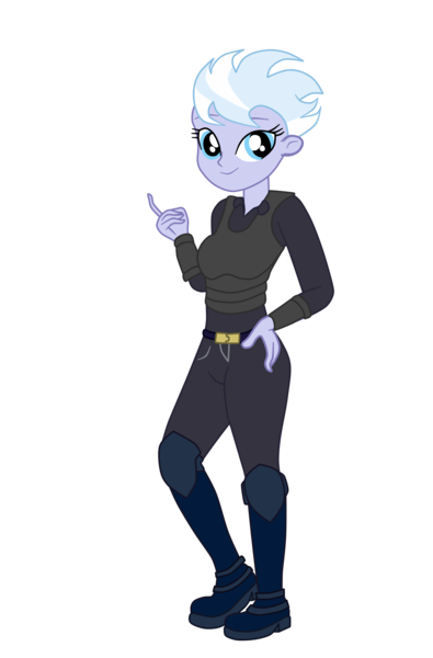 Size: 1999x3037 | Tagged: safe, artist:gmaplay, derpibooru import, silver sable, human, equestria girls, equestria girls-ified, humanized, image, png, solo