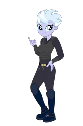 Size: 1999x3037 | Tagged: safe, artist:gmaplay, derpibooru import, silver sable, human, equestria girls, equestria girls-ified, humanized, image, png, solo