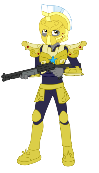 Size: 2151x3760 | Tagged: safe, artist:gmaplay, derpibooru import, equestria girls, armor, equestria girls-ified, image, png, royal guard, solo