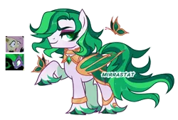 Size: 1280x866 | Tagged: safe, artist:mirrastat, derpibooru import, fluttershy, mane-iac, oc, bat pony, pony, base used, bat ponified, bat pony oc, bat wings, eyelashes, female, flutterbat, image, magical lesbian spawn, makeup, male, mare, offspring, parent:fluttershy, parent:mane-iac, png, race swap, raised hoof, simple background, smiling, stallion, transparent background, unshorn fetlocks, wings