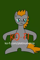 Size: 1071x1600 | Tagged: safe, artist:platinumdrop, derpibooru import, oc, oc:platinumdrop, pony, image, ko-fi, png, simple background