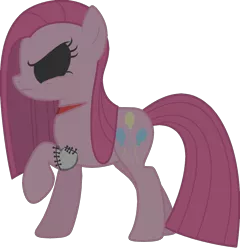 Size: 876x912 | Tagged: grimdark, artist:moonlight1467, derpibooru import, pinkie pie, .exe, angry, blood, empty eye socket, frown, image, opthalmectomy, pinkamena diane pie, pinkie pie.exe, png, scratches, simple background, stitches, transparent background, vector