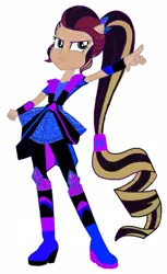 Size: 442x720 | Tagged: safe, oc, equestria girls, legend of everfree, boots, crystal guardian, high heel boots, image, jpeg, shoes, simple background, solo, transparent background