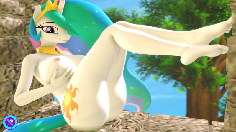 Size: 3840x2160 | Tagged: questionable, artist:pootanger_sfm, derpibooru import, princess celestia, alicorn, anthro, plantigrade anthro, 3d, ass, barefoot, big breasts, breasts, busty princess celestia, butt, feet, female, grope, image, large butt, legs, legs raised, looking at you, nipples, nudity, png, self grope, soles, solo, source filmmaker, stupid sexy celestia, sunbutt, thighs, toes, window, wingless, wingless alicorn
