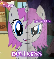 Size: 1100x1200 | Tagged: safe, artist:4narchybrony, derpibooru import, oc, oc:violet rose, unofficial characters only, alicorn, pony, angry, female, frown, horn, image, mare, png, smiling, text, two sided posters, two sides, wings