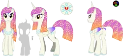 Size: 5790x2650 | Tagged: safe, artist:kyoshyu, derpibooru import, oc, oc:star lotus, alicorn, pony, featureless crotch, female, high res, image, mare, png, simple background, solo, transparent background