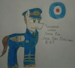 Size: 3062x2773 | Tagged: safe, artist:squadroncooper, derpibooru import, oc, oc:cooper pine, pegasus, image, jpeg, royal air force, world war ii