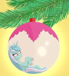 Size: 2592x2852 | Tagged: safe, artist:drakang, derpibooru import, pony, unicorn, balls, christmas, christmas tree, female, hair, happy new year, holiday, image, insanity, mare, new year, nudity, png, solo, tail, tree, winter, wood