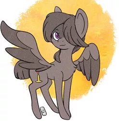 Size: 673x680 | Tagged: safe, artist:ponyfusk, derpibooru import, oc, oc:wax feather, pegasus, image, jpeg, male, pegasus oc, solo, wings